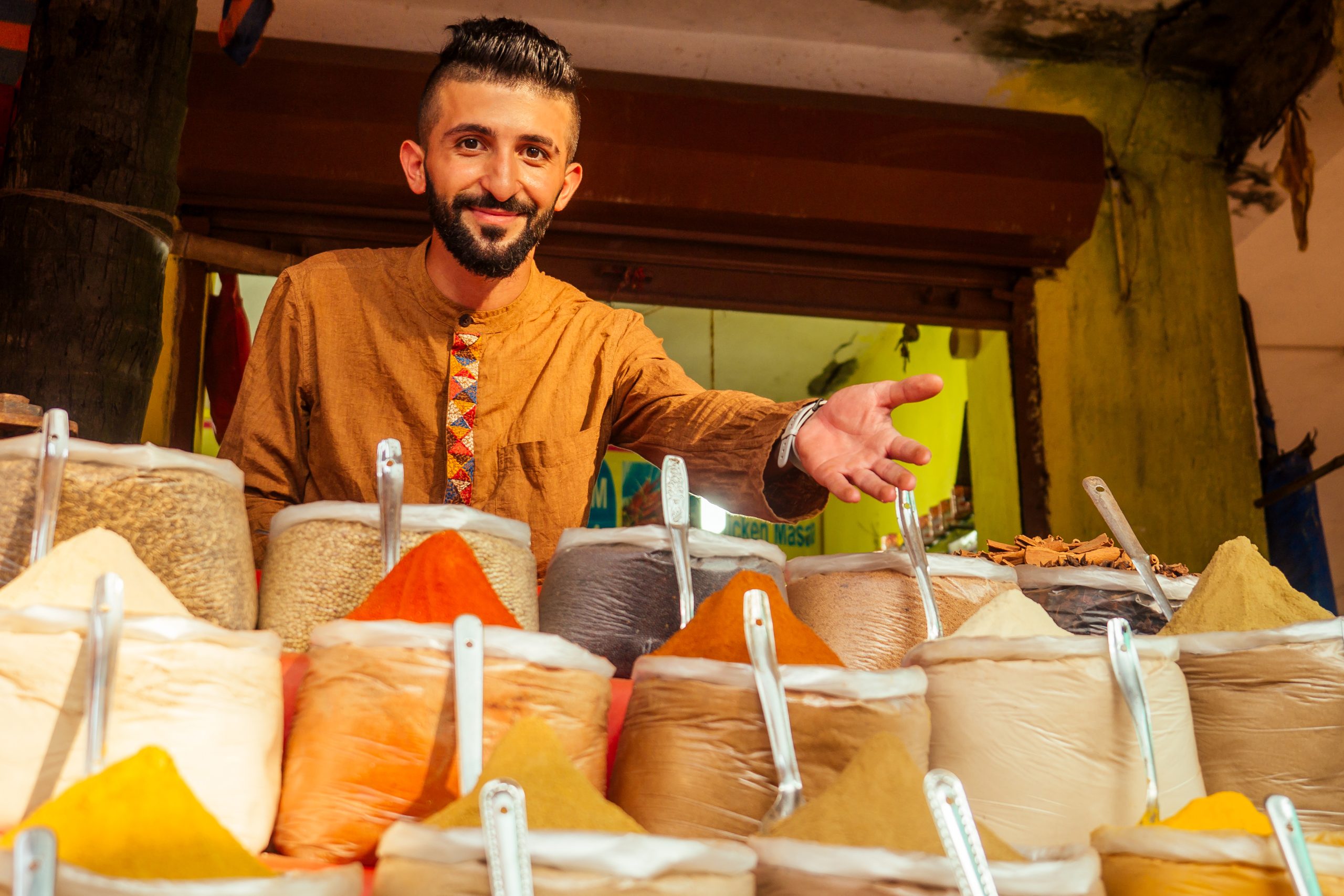 Istanbul spice merchant